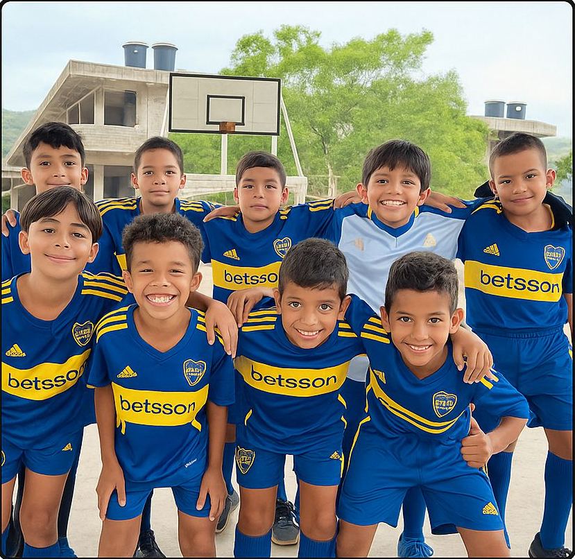 Estudiantes de primaria del equipo deportivo del Colegio Windsor