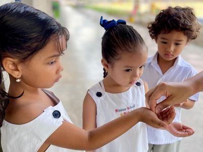 Estudiantes de preescolar
