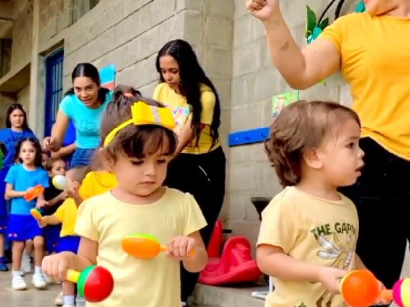 Estudiantes de preescolar del Colegio Windsor